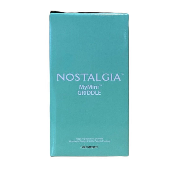 Nostalgia MyMini Teal Personal Electric Griddle - Picture 4 of 8